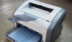 a small laser printer